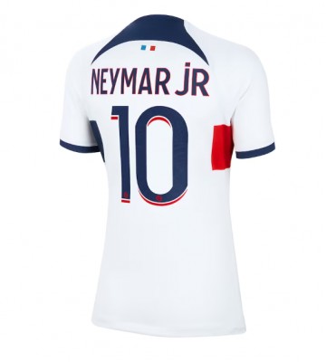 Paris Saint-Germain Neymar Jr #10 Bortatröja Dam 2023-24 Korta ärmar